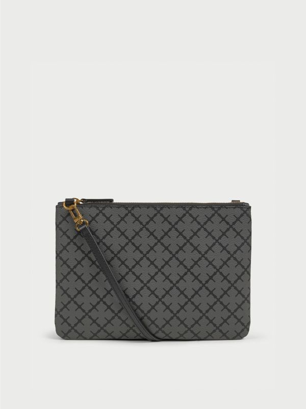 Ivy Clutch Light Charcoal 