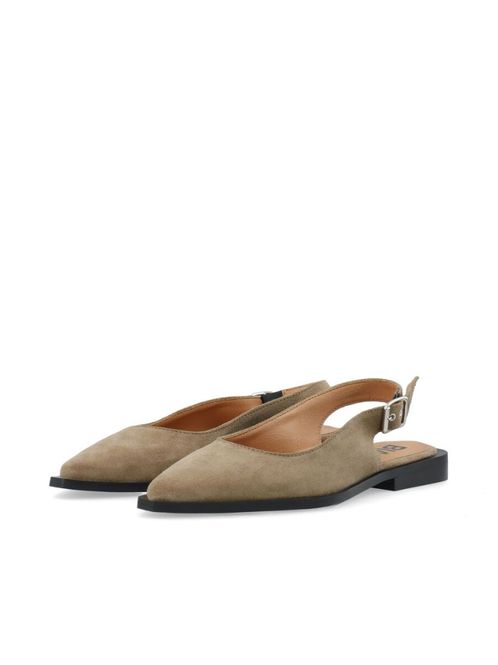 Hovedbilde Victoria Slingback Suede Sand 