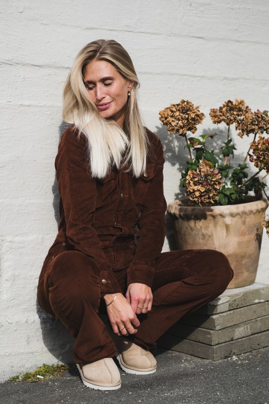 Western Jumpsuit Luxe Brown 