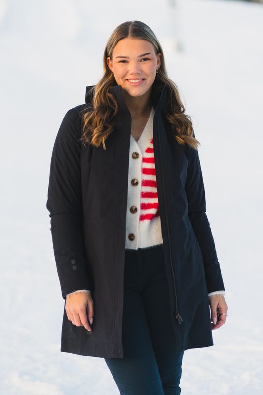 W Nova Coat Black 