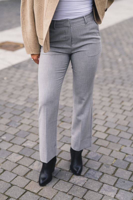Clara 826 Mid Grey Melange Ankle 