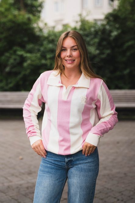 Hovedbilde Basile Sportive Stripe Pink/Cream 