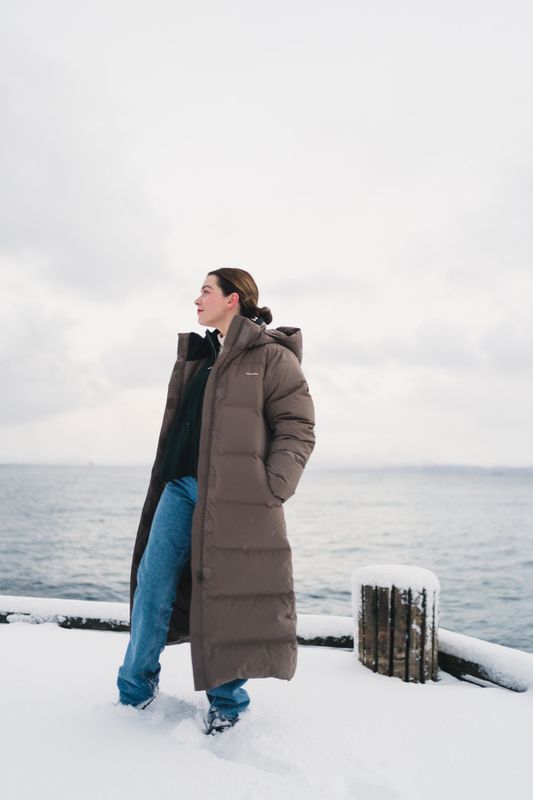 Glittertind Down Jacket Taupe 