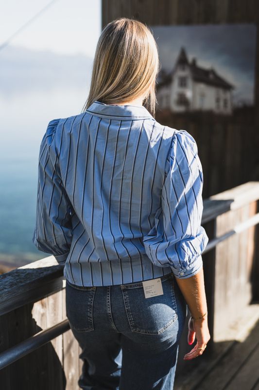 Anais Shirt Blue Stripe 