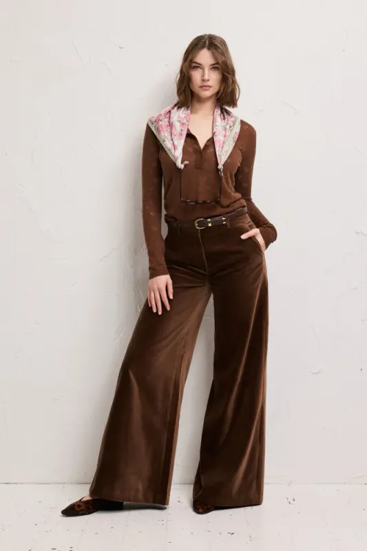 Madison Velvet Brown 