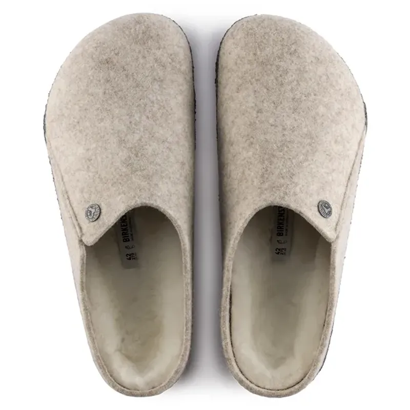 Zermatt Shearling Felt Unisex Eggnog 