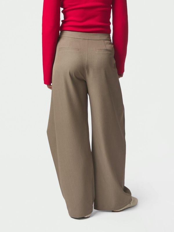 Zanya Structure Pants Taupe 