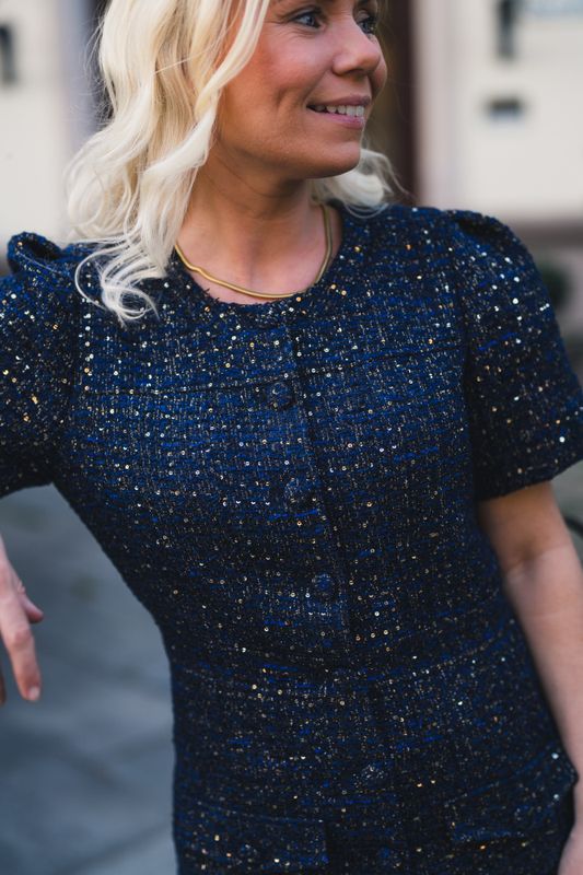 Stassie Mini Dress Navy 