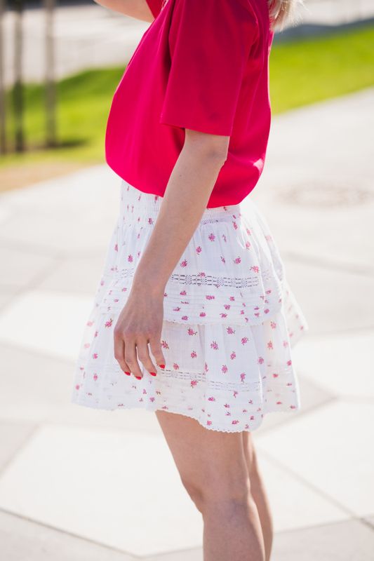 Kenia Fleurie Skirt Rose 