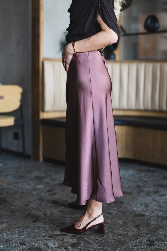 Bovary Skirt Dark Rose 