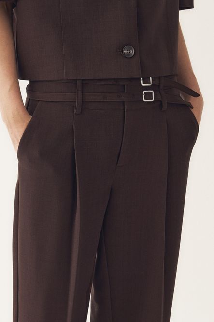 Hovedbilde Darryl HW Pants Chocolate 