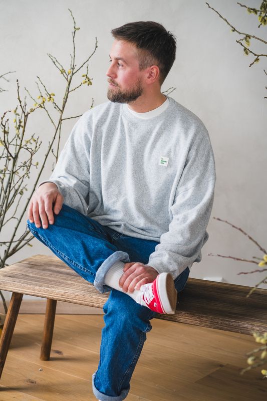 Evona Sweatshirt Light Grey Melange 