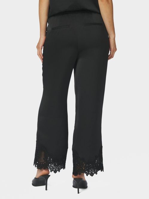 Hovedbilde Emery Heavy Sateen Lace Pants Black 