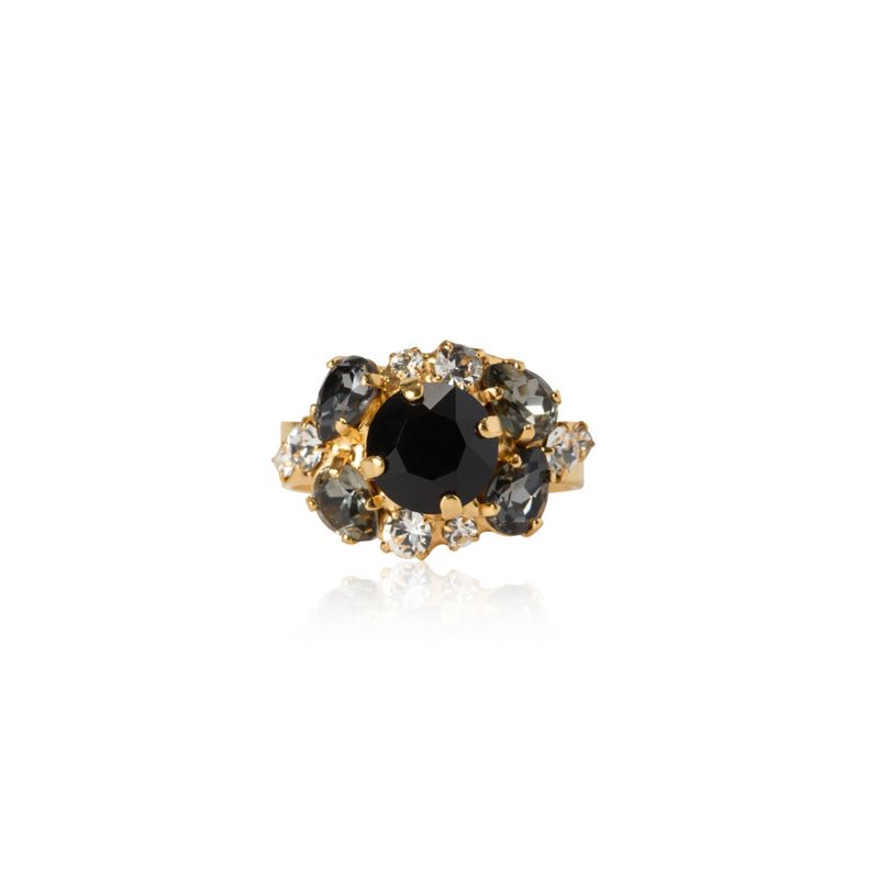 Molly Ring Gold Jet Combo 