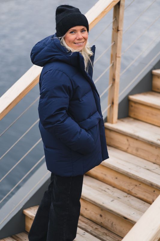 Besseggen Down Jacket New Dark Navy 