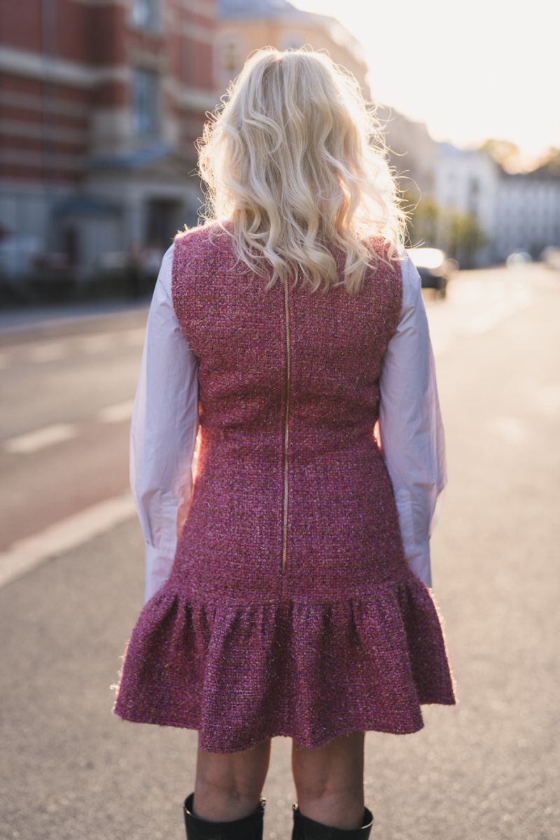 Kajsa Mini Dress Rose 