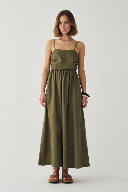 Hovedbilde Malika Dress Laurel Oak 
