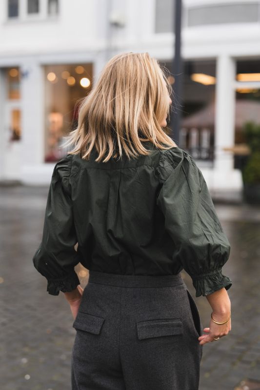 Amy Shirt Moss Green
