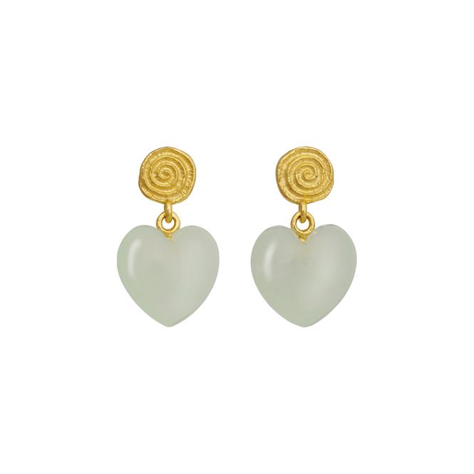 Hovedbilde Penny Petite Earring Moss Green 