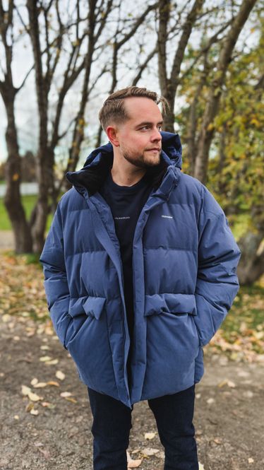 Hovedbilde Dovre Brushed Down Jacket Navy 