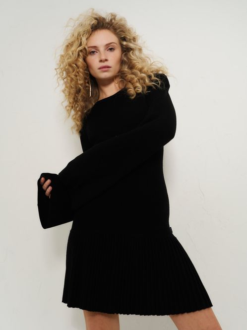 Hovedbilde Ophelia Merino Dress Black 