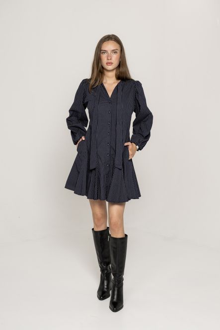 Hovedbilde Vivienne Dress Pinstripe