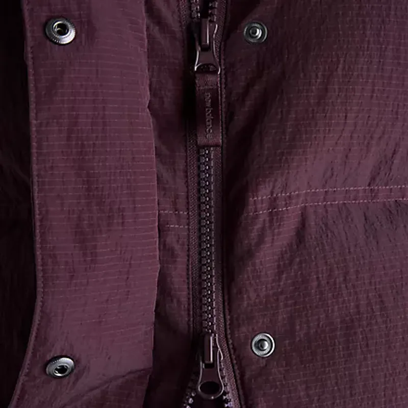 Premium Puffer Jacket Cherry Leather 