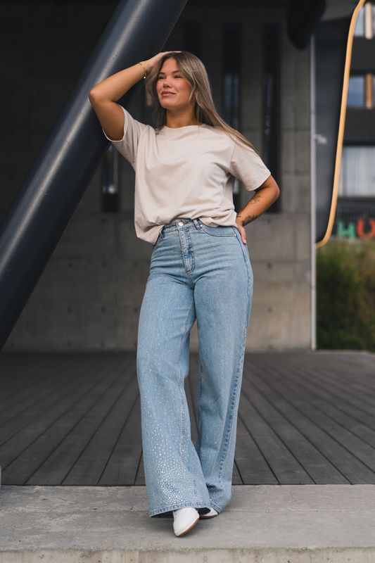 Abby 745 Light Rinse Rhinestone Regular 