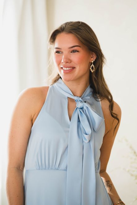 Hovedbilde Thea SL Maxi Dress Skyway 
