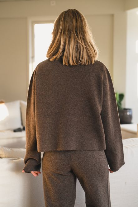 Hovedbilde Serge Merino Sweater Brown 