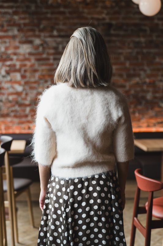 Hairy Knit Turtleneck Soft 