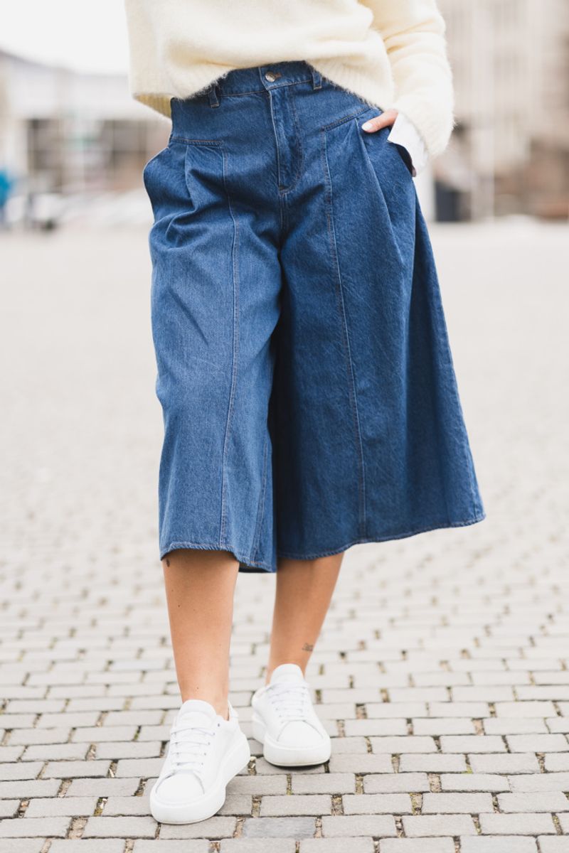 Ballariz Culotte Blue Denim 