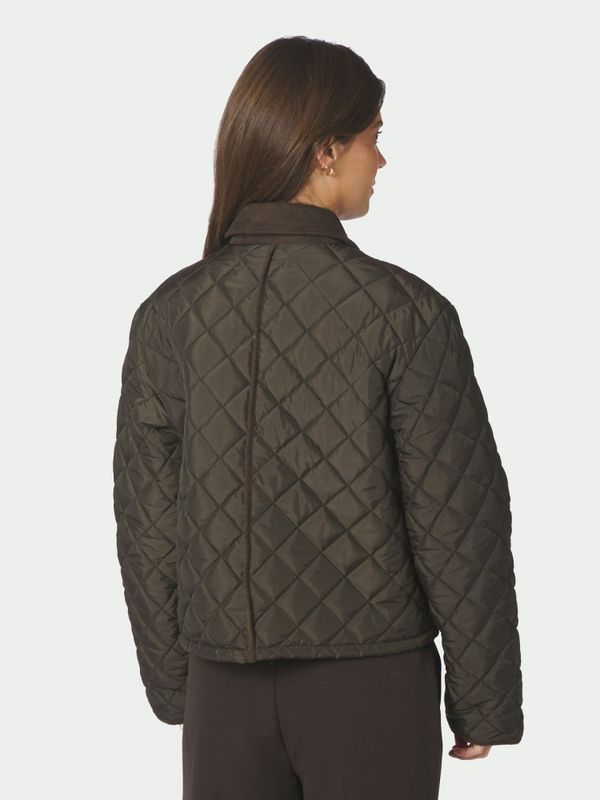 Kanya Quilt Jacket Khaki 