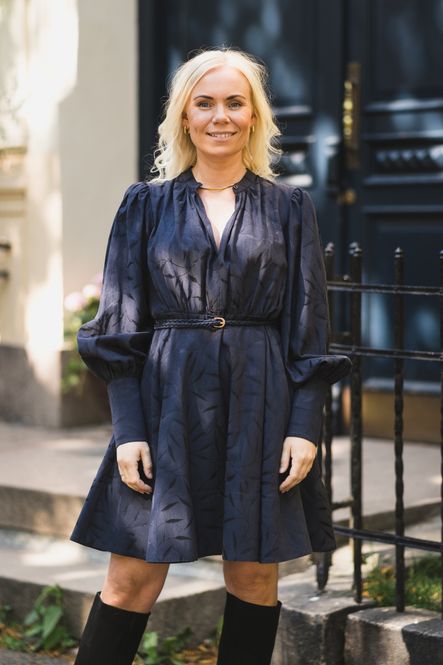 Hovedbilde Jacquard Mini Dress Anthracite