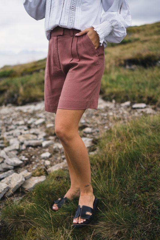 Daria Shorts Terracotta 