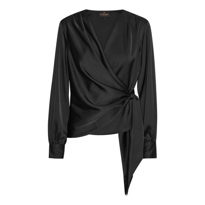 Hovedbilde Ines Blouse Semi Rich Black 