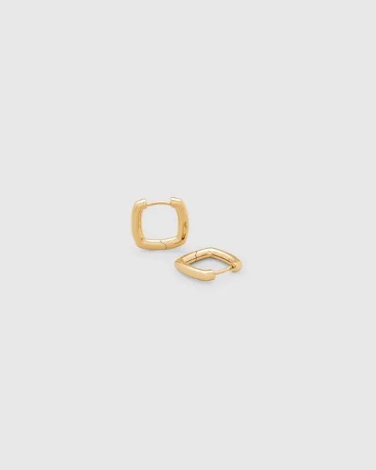 Hovedbilde Frame Hoops Small Gold 