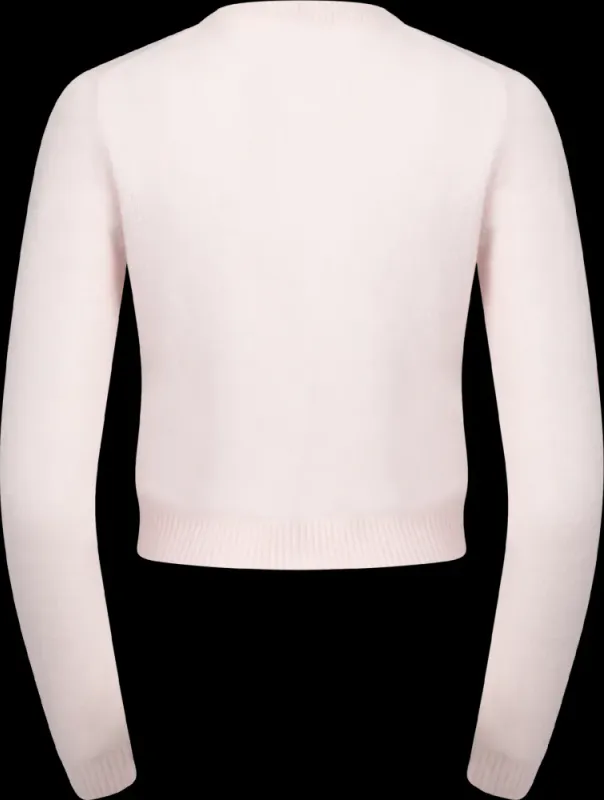 W. Cashmere Cardigan Light Pink 