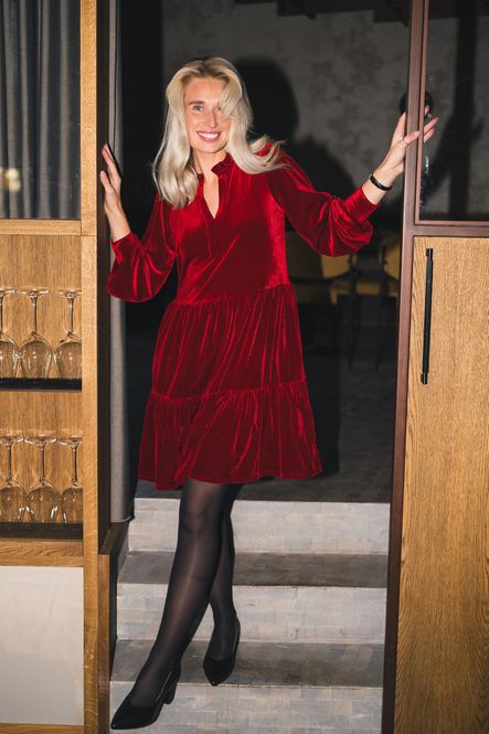 Hovedbilde Viggase Dress Rhythmic Red