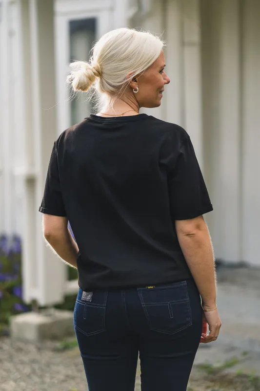 Terina Organic Tee Black 