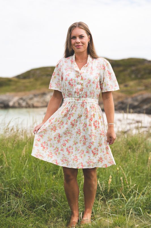 Astrid 2/4 Dress Cry Rose Flower 