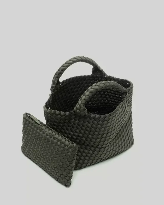 St Barths Small Tote Olive 