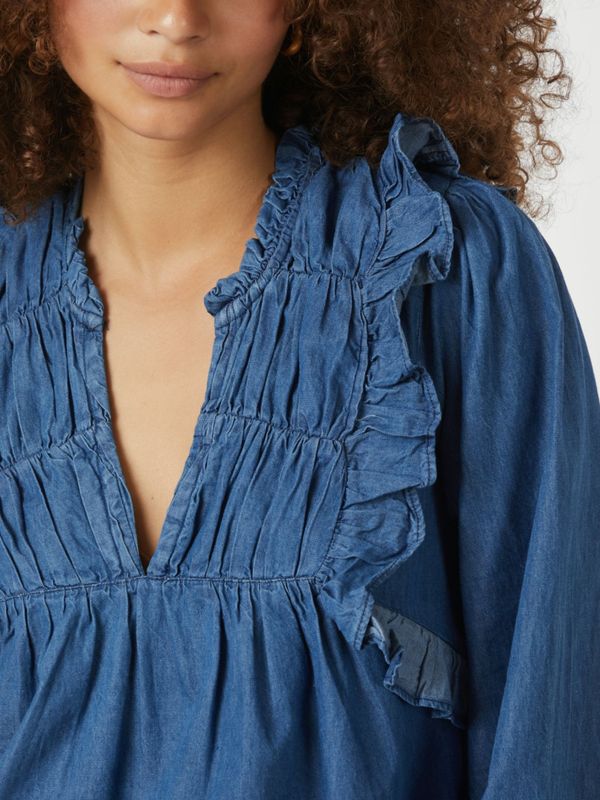 Janis Denim Blouse Blue 