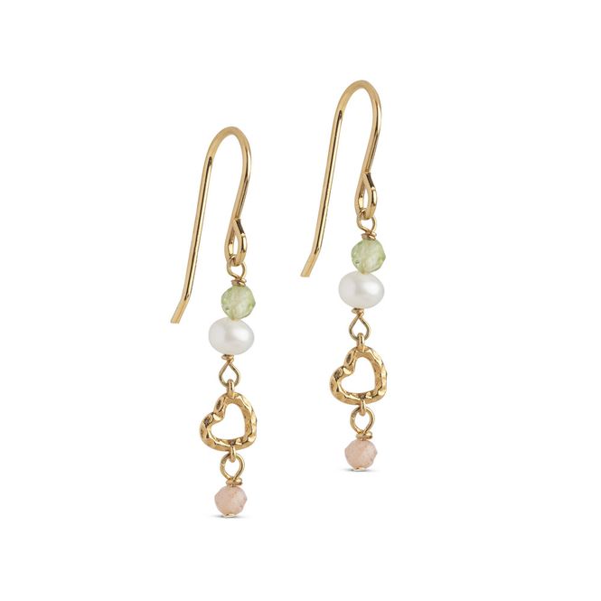 Hovedbilde Organic Heart Earrings Meadow 