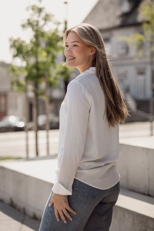 Milly NP Shirt Clear Cream 