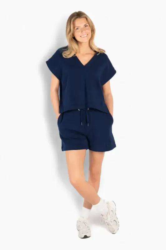Gabriela Top Navy Blazer 
