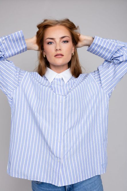 Hovedbilde Jade Shirt Skyblue Stripe 