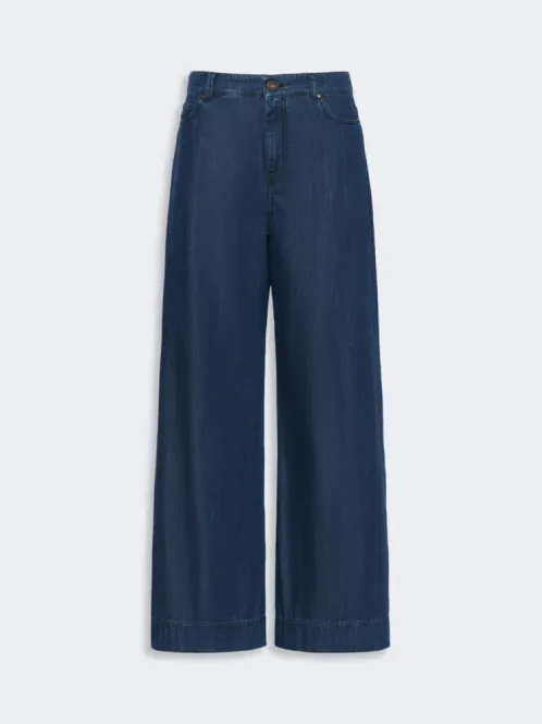 Hovedbilde Kdvega Denim Trousers Navy Dark 