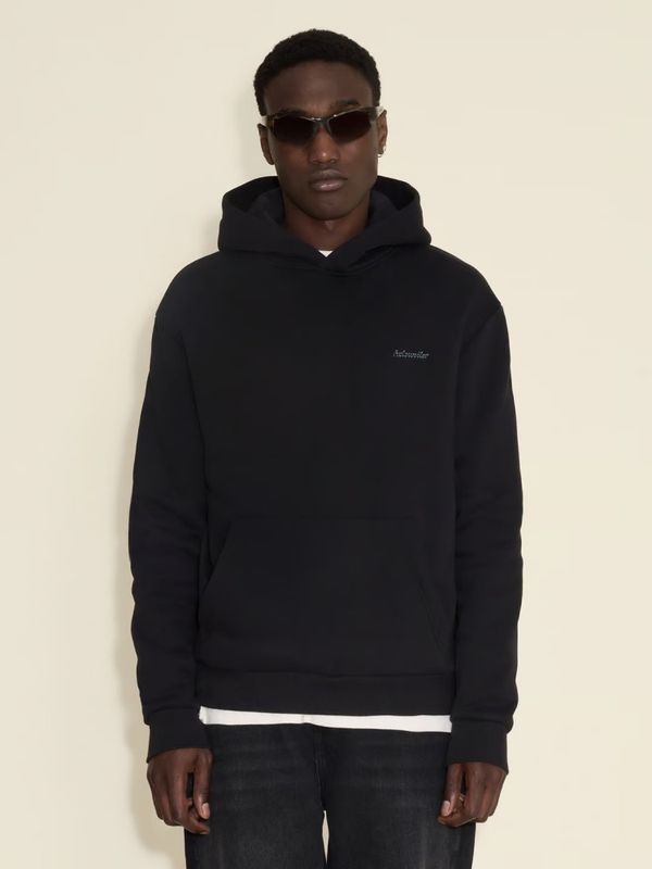 M Regular Hoodie Black 