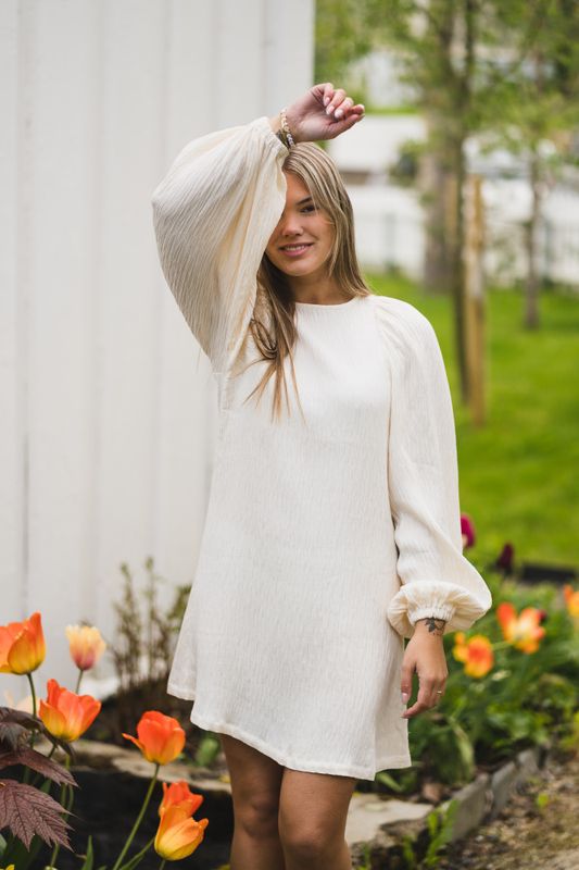 Valeria Crinkled Cream 